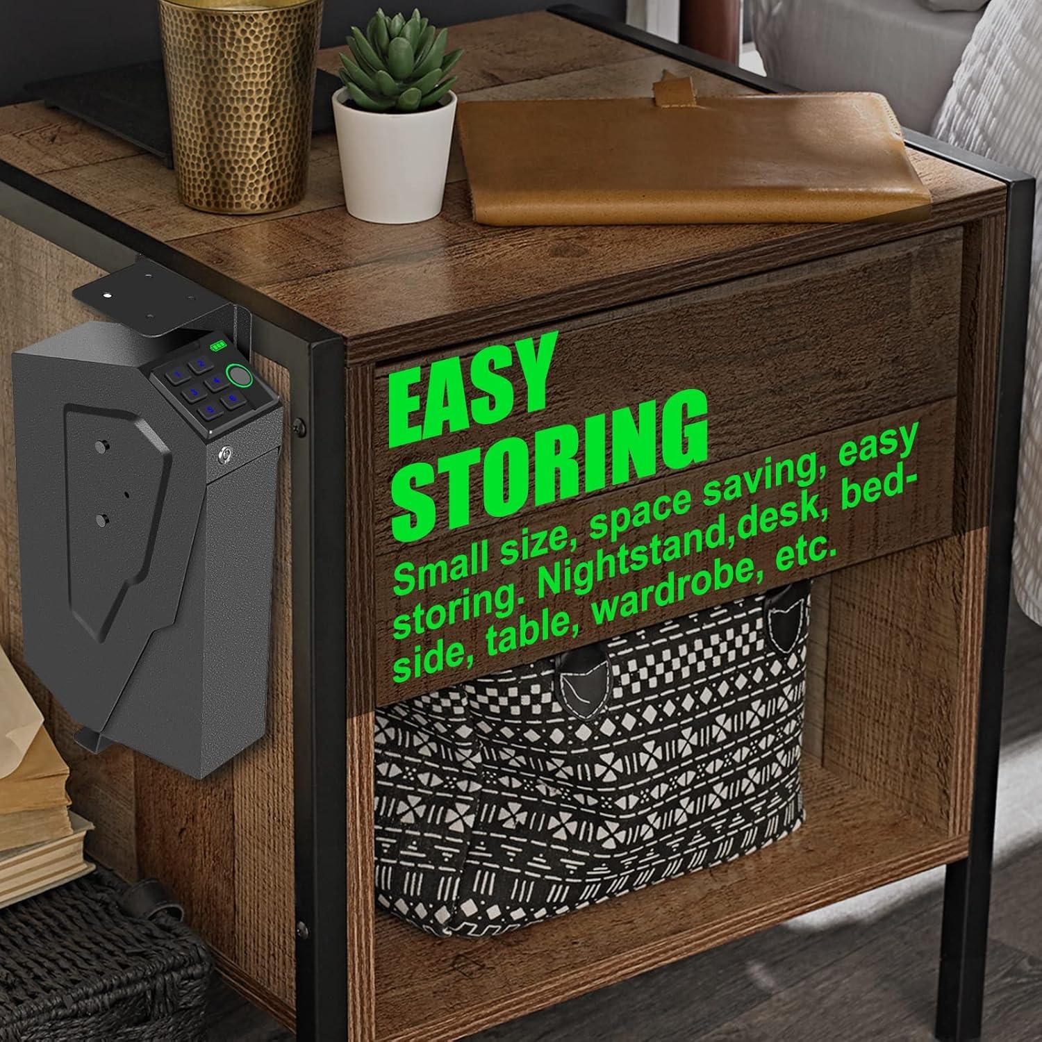 Caja Fuerte Biométrica VoleStay para Pistolas - Montaje en Pared