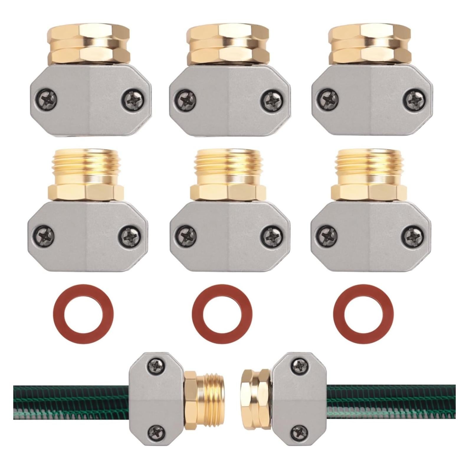 Kit de reparación de manguera GDIM 3 conectores y abrazaderas