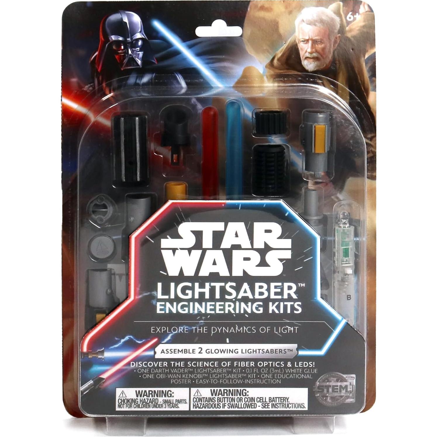 Star Wars Kit Construye Sables de Luz - Obi Wan y Darth Vader