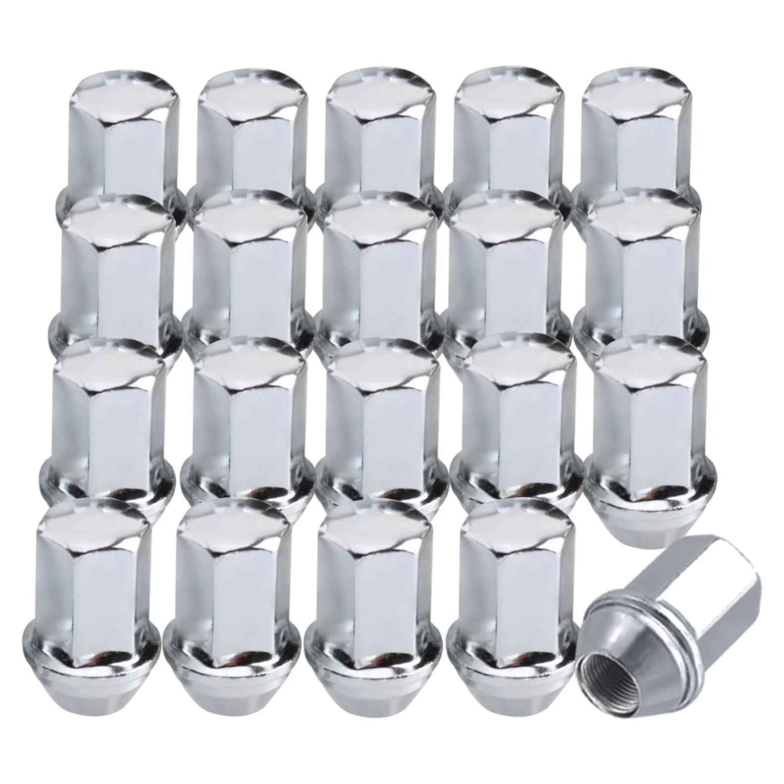 20 Tuercas de Rueda Gdydi M14x1.5 Cromo Acorn 37mm