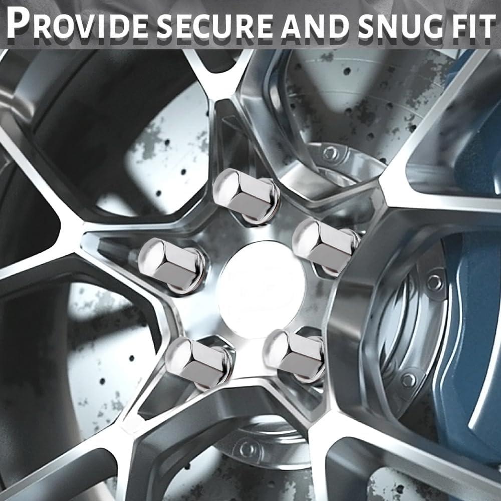 20 Tuercas de Rueda Gdydi M14x1.5 Cromo Acorn 37mm