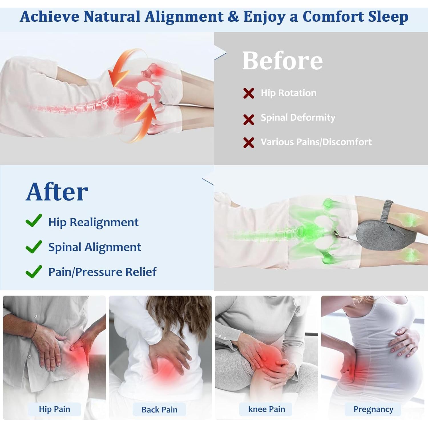 Almohada Enfriadora KingPavonini para Rodillas - Espuma Viscoelástica