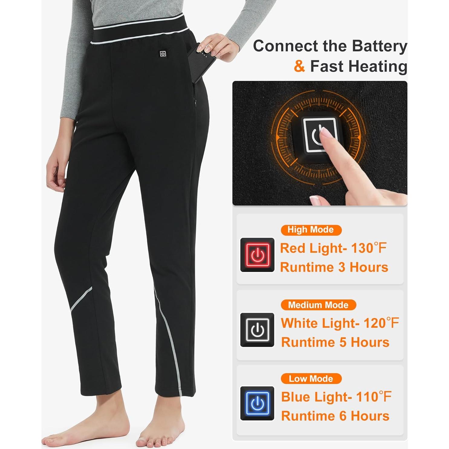 Pantalones Calentados FERNIDA para Mujeres Térmicos 10000mAh