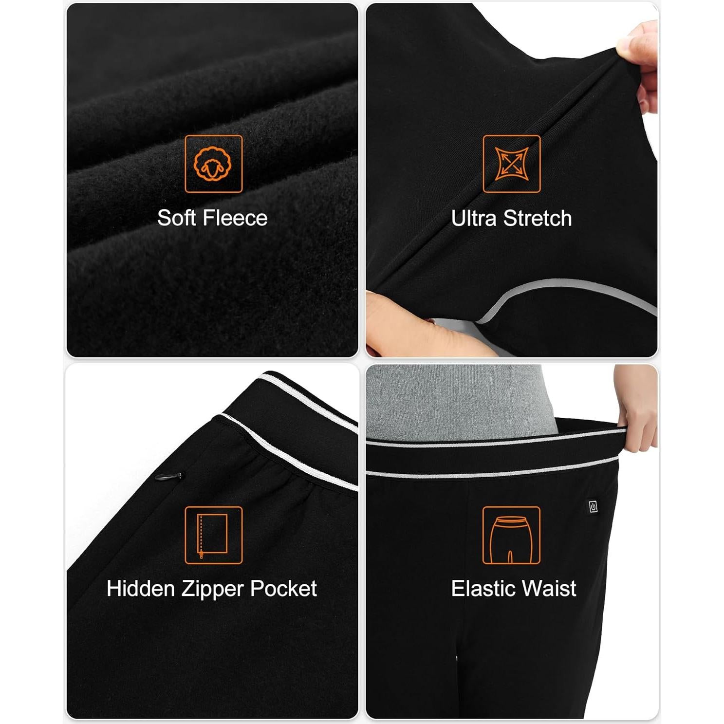 Pantalones Calentados FERNIDA para Mujeres Térmicos 10000mAh