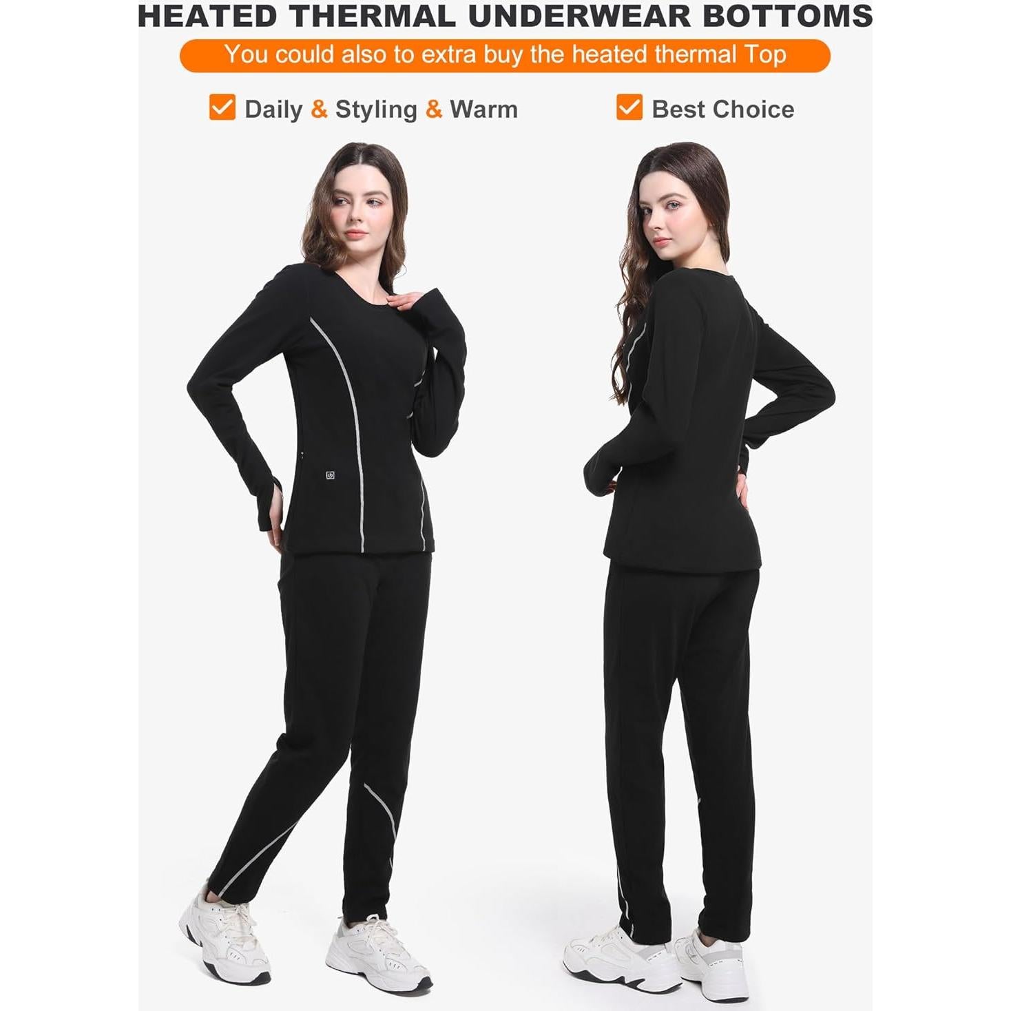 Pantalones Calentados FERNIDA para Mujeres Térmicos 10000mAh