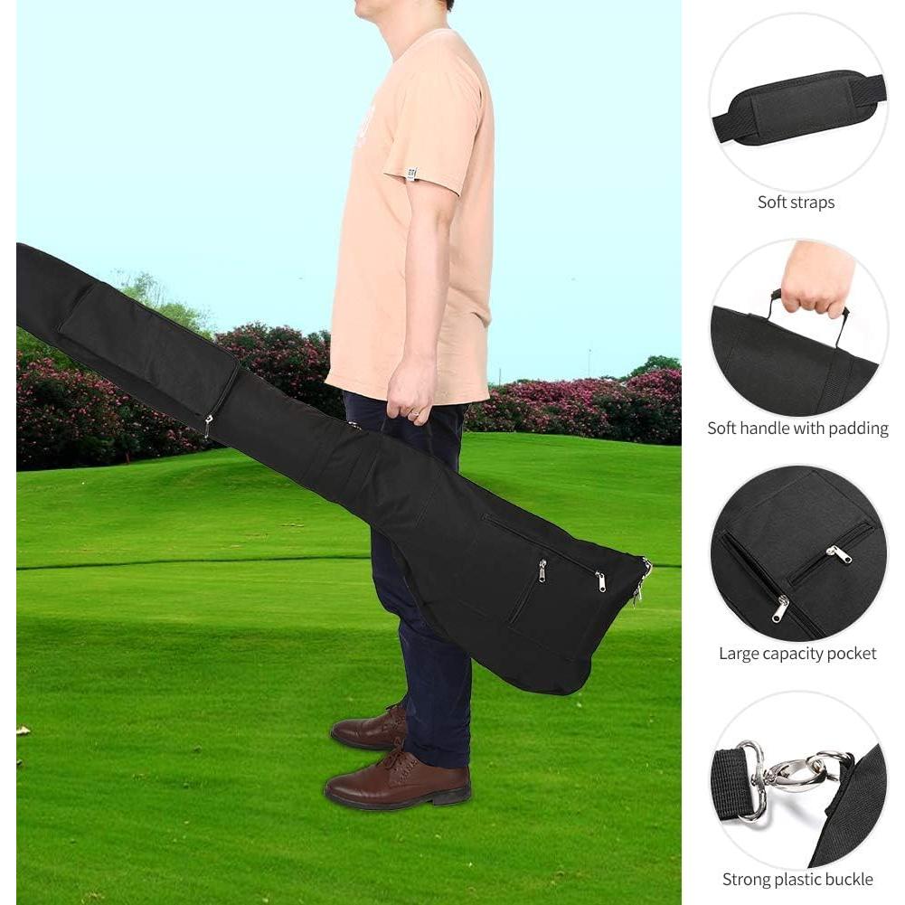 Bolsa de Golf Domingo LONGCHAO Azul 3 bolsillos 0.45 kg