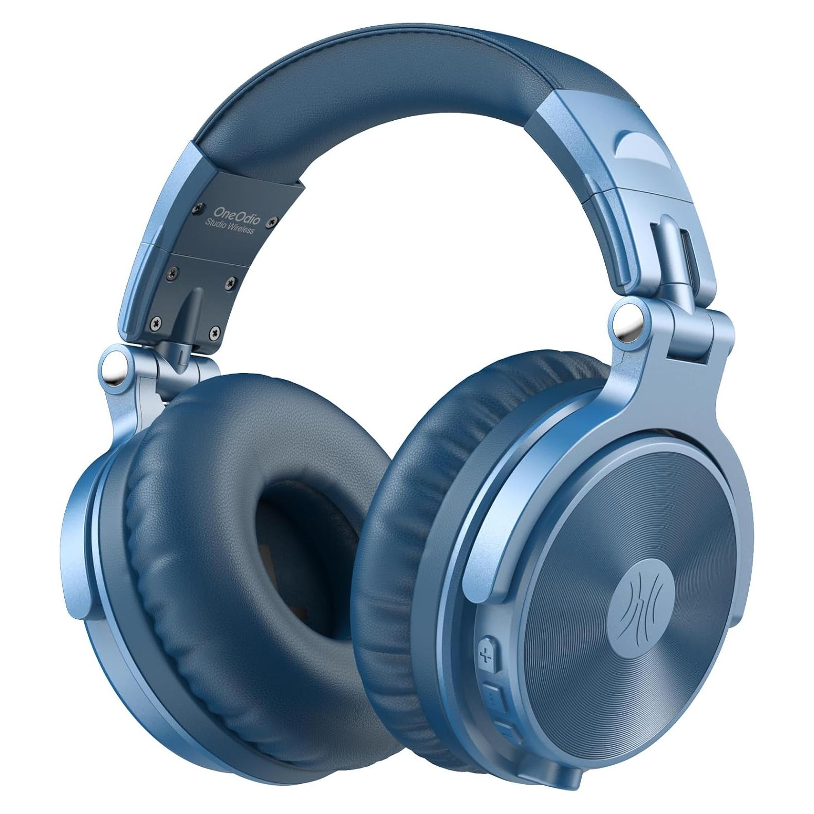 Auriculares Bluetooth OneOdio Pro C Plegables 110h Azul Cielo