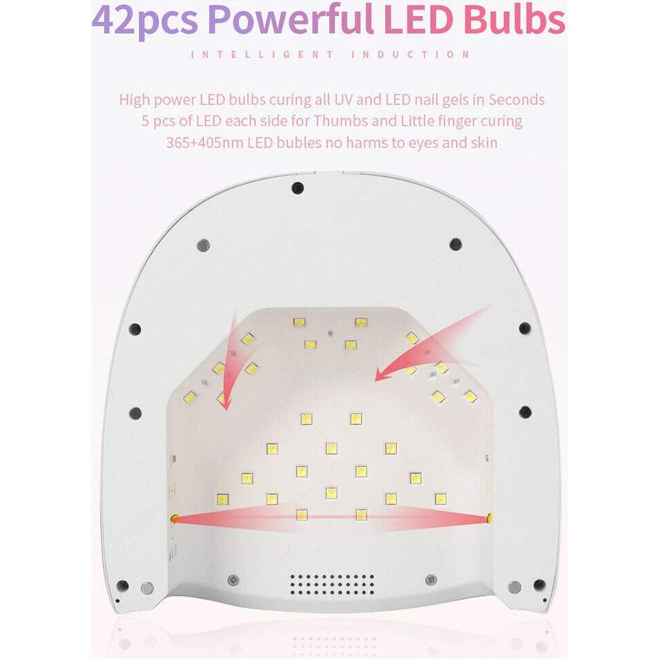 Lámpara de Uñas LED UV 60W Inalámbrica Mosquitowanan - Secado Rápido