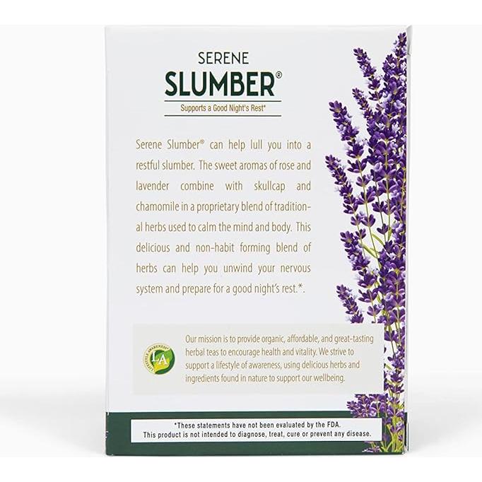 Té de Sueño Sereno Tés de Conciencia 20 Bolsitas Orgánico