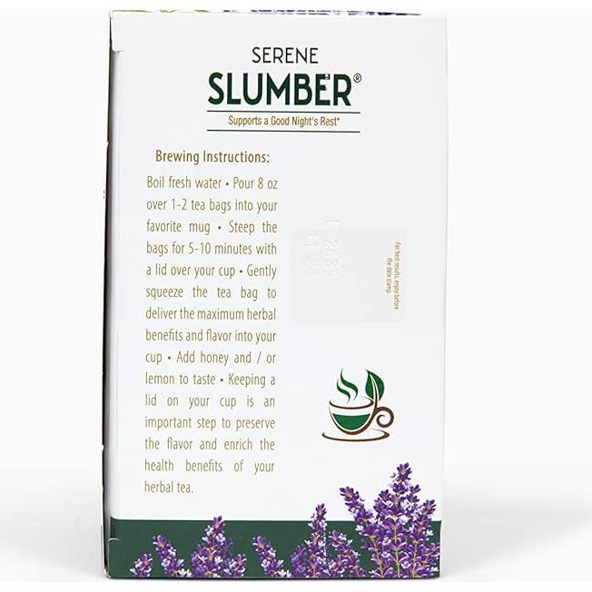 Té de Sueño Sereno Tés de Conciencia 20 Bolsitas Orgánico