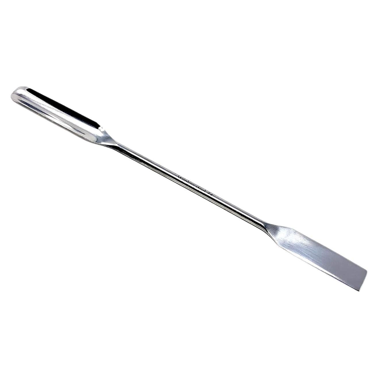 Cuchara de Laboratorio Acero Inoxidable Doble Punta 15.24cm