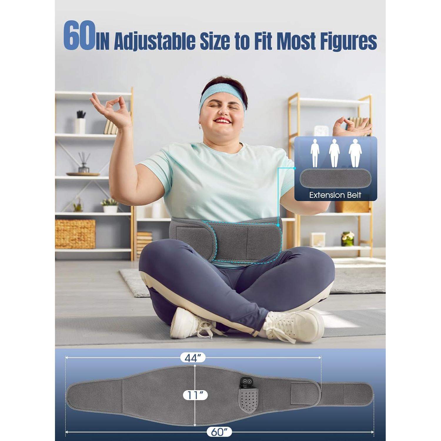 Almohadilla Térmica Inalámbrica Nsoela 28x112cm 8000mAh