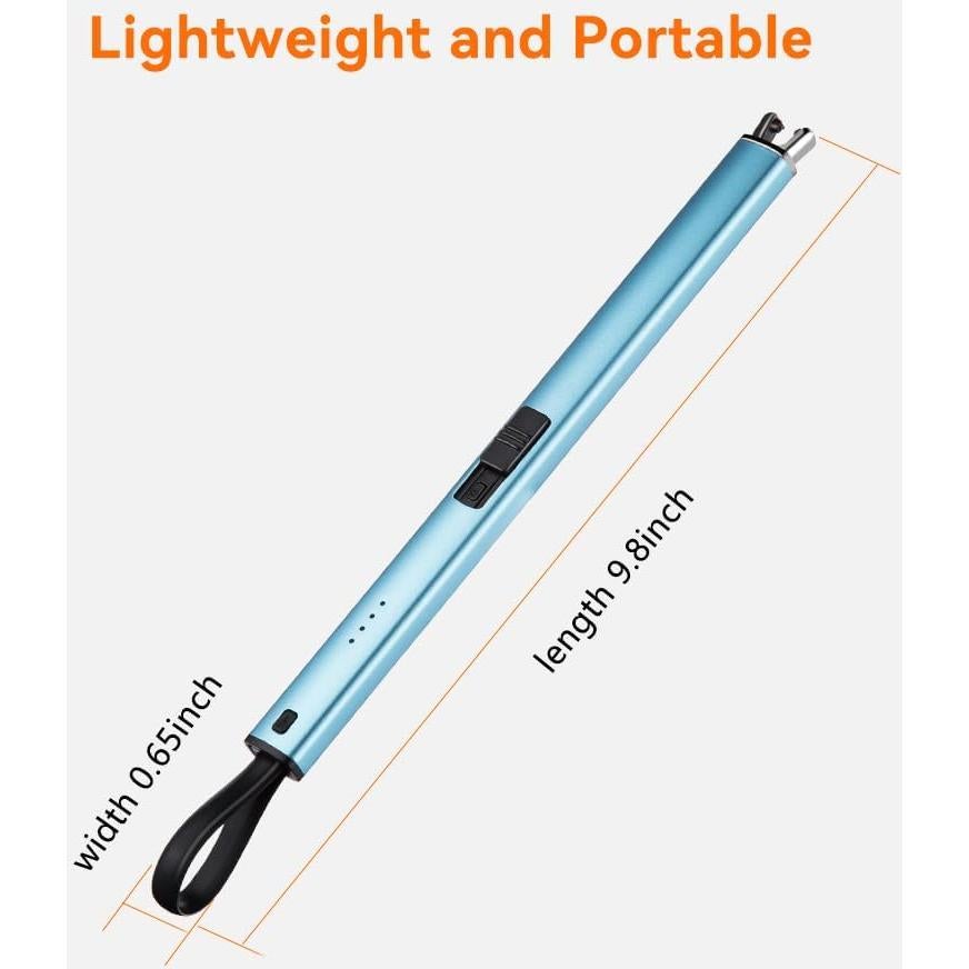 Encendedor Eléctrico Brigii de Arco Plasma Recargable - Azul