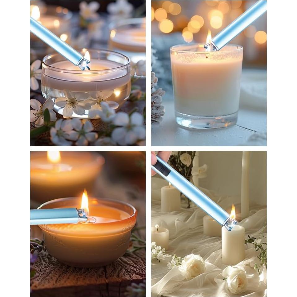 Encendedor Eléctrico Brigii de Arco Plasma Recargable - Azul