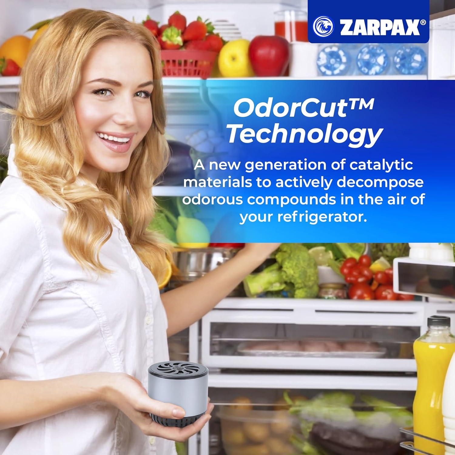 Desodorante de Refrigerador Zarpax - Eliminador de Olores 10 Años
