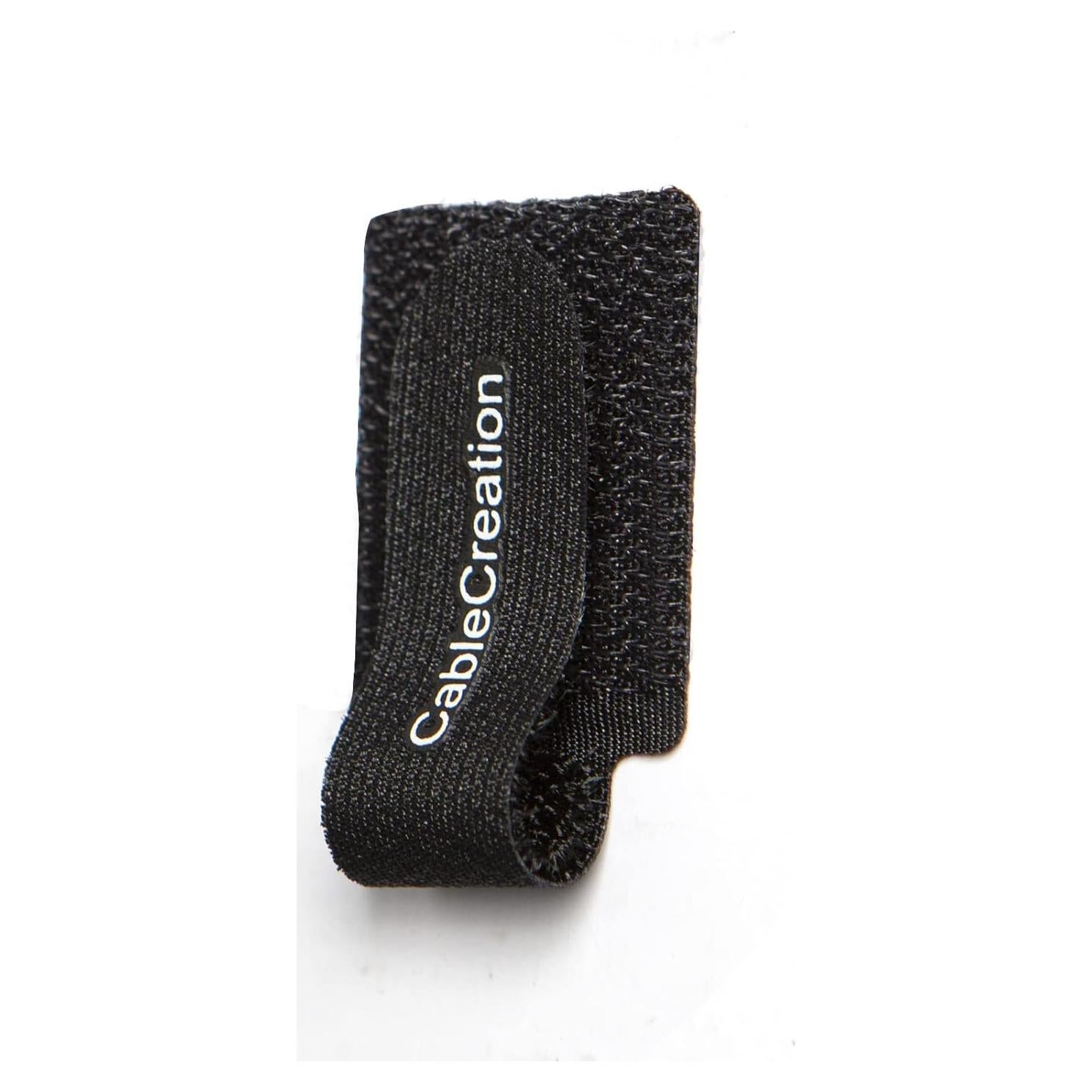 Sujetadores de Cables Autoadhesivos CableCreation 5PCS Nylon Negro