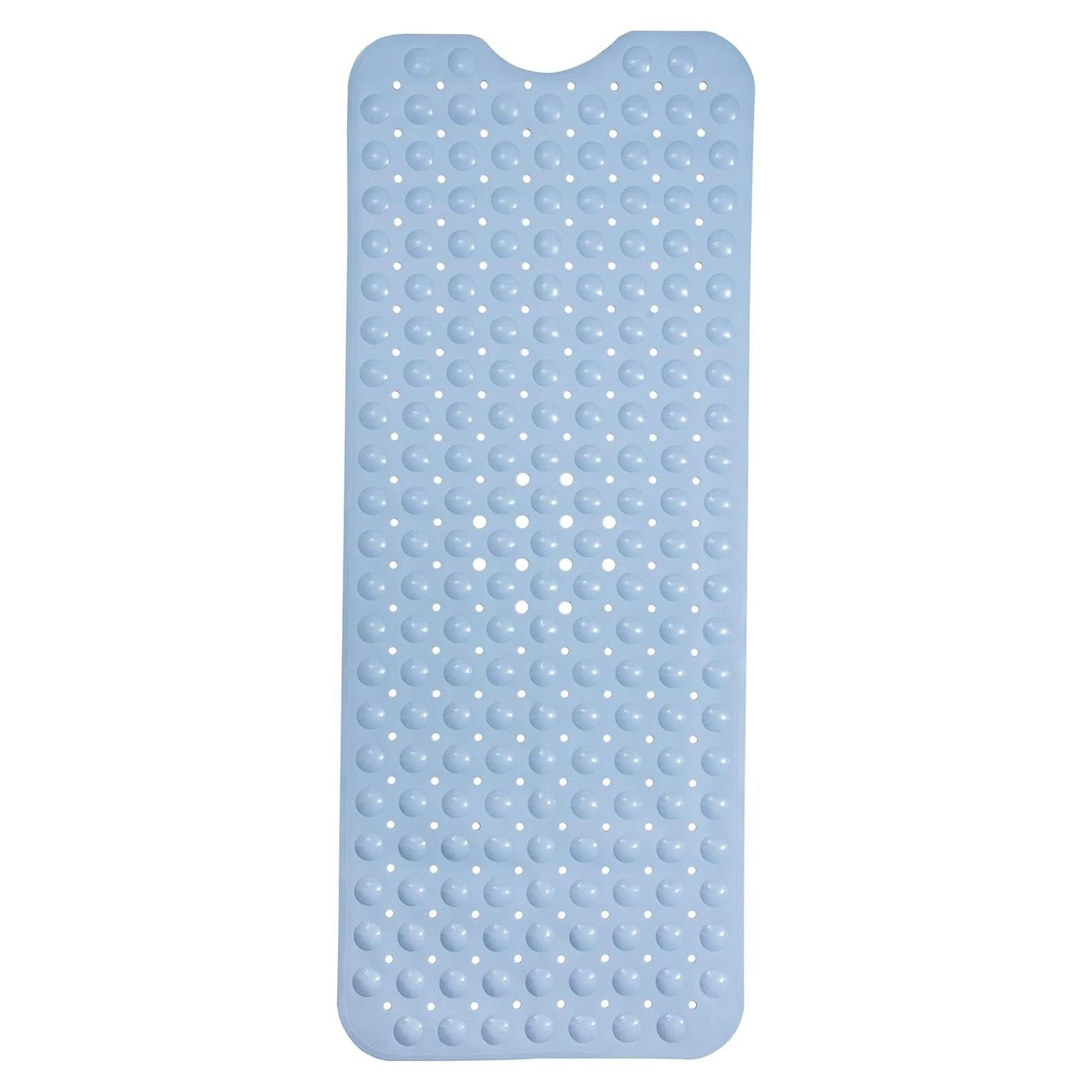 Alfombrilla de Baño Antideslizante ENKOSI 101.6x40.6 cm Azul Aqua