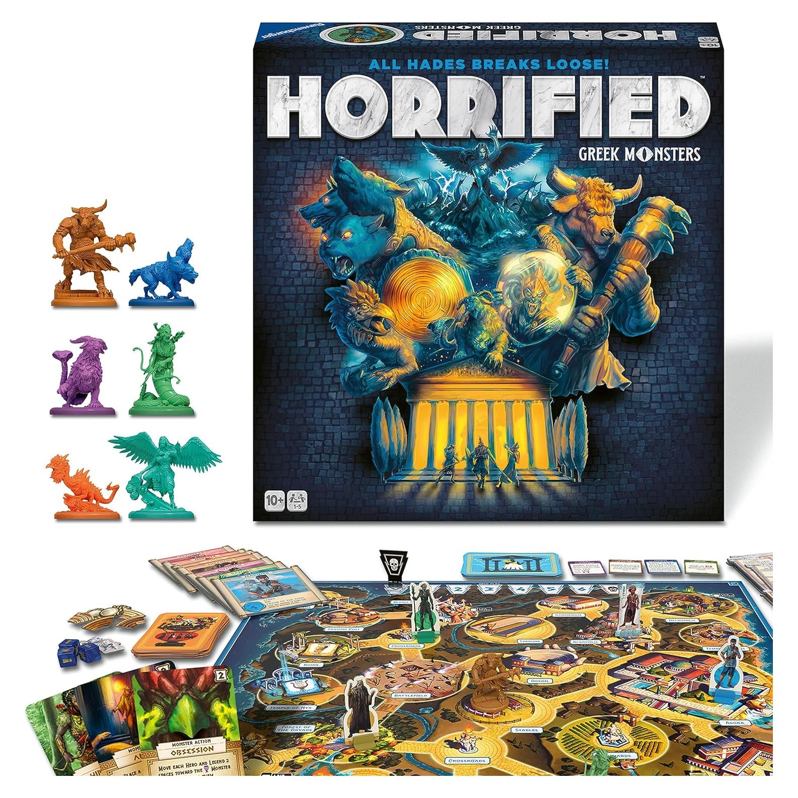Juego de Mesa Horrified: Monstruos Griegos - Ravensburger
