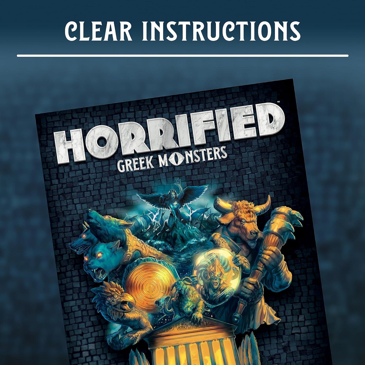 Juego de Mesa Horrified: Monstruos Griegos - Ravensburger