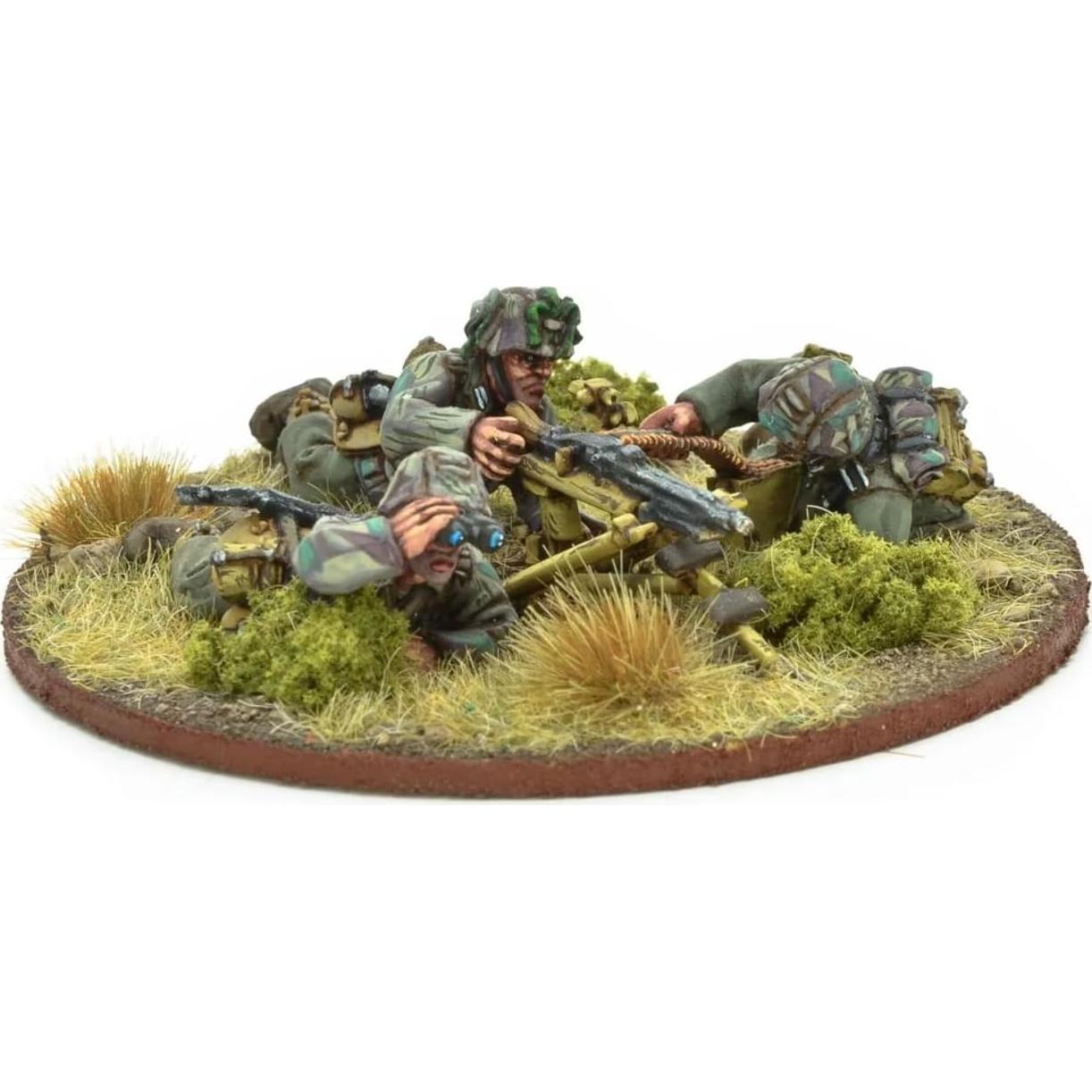 Grupo de Apoyo del Heer Alemán Warlord Games 10 Miniaturas Metal