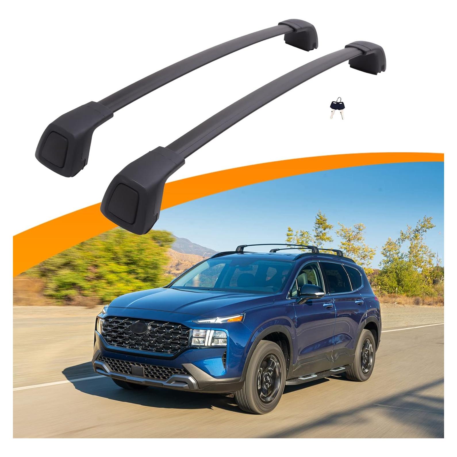 Barras Transversales Snailfly para Hyundai Santa Fe 2019-2023 75kg