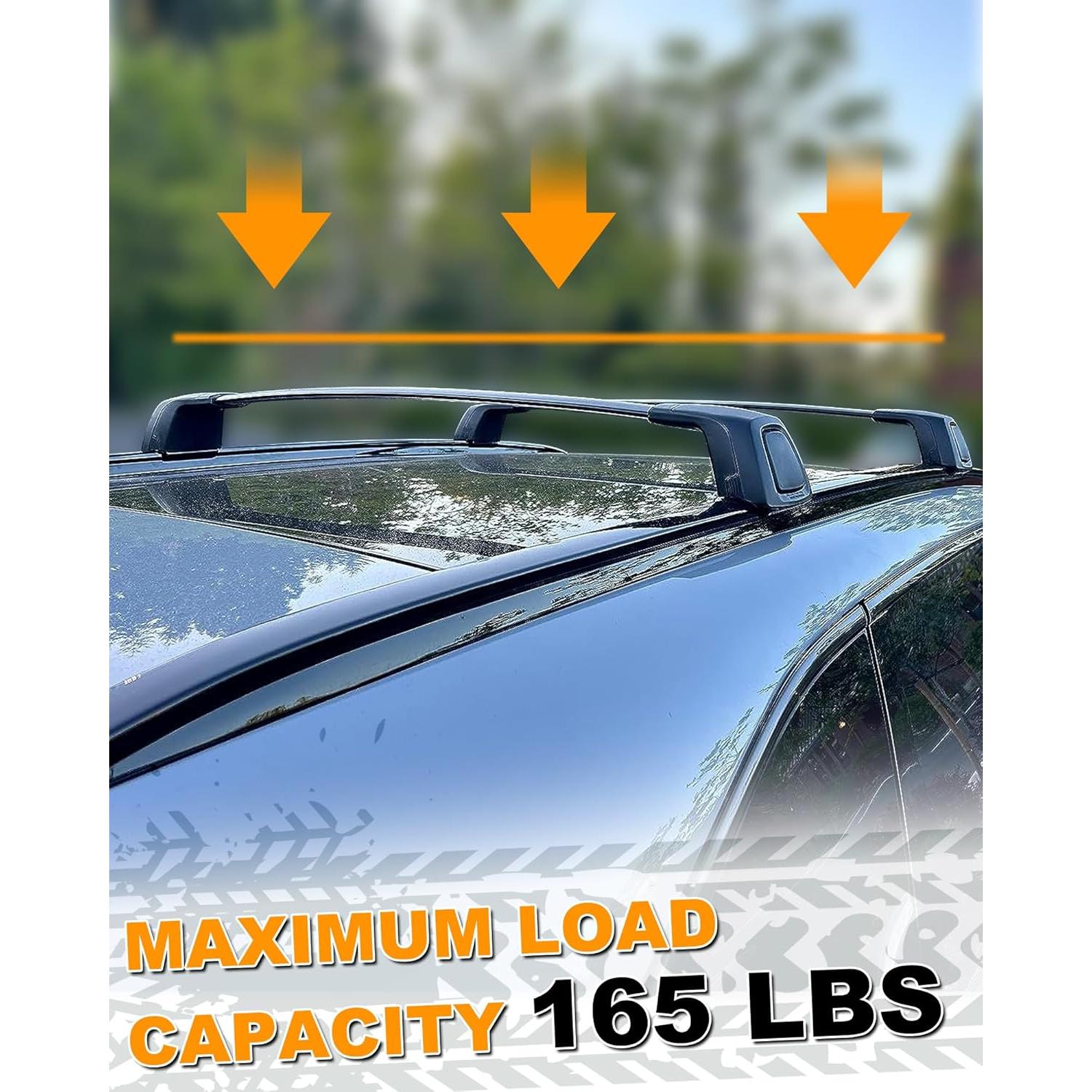 Barras Transversales Snailfly para Hyundai Santa Fe 2019-2023 75kg