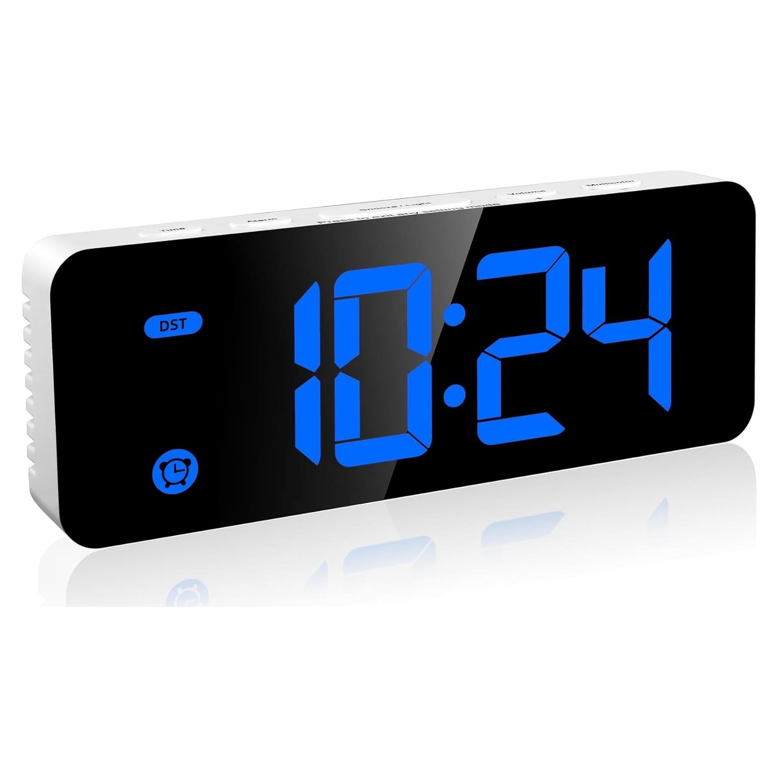 Reloj Despertador Digital HODIK HKW-89B-H9 para Niños Azul