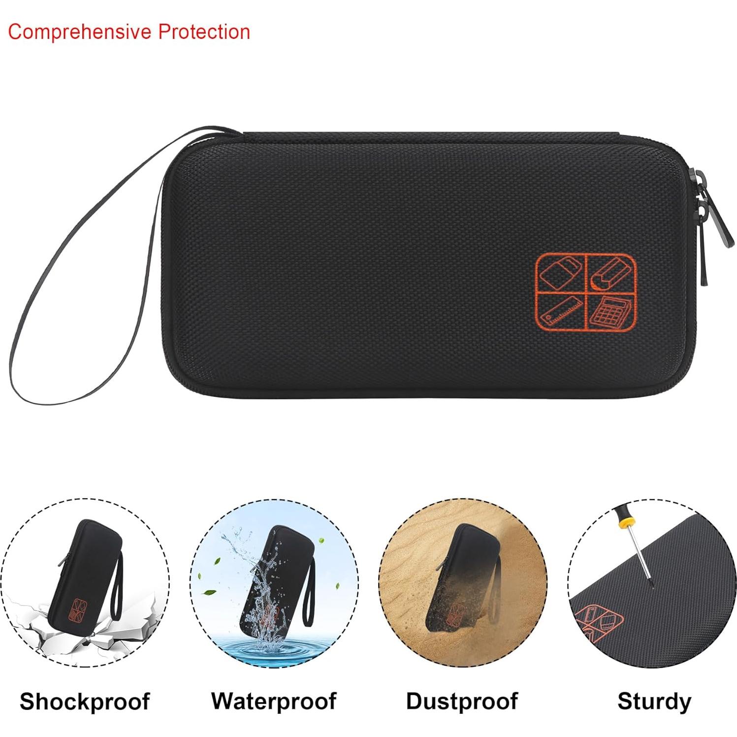 Funda Elonbo para calculadora TI-84 Plus CE, negra