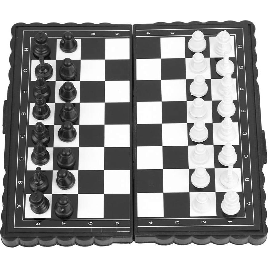 Juego de Ajedrez Magnético Portátil SJLERST 133x127mm