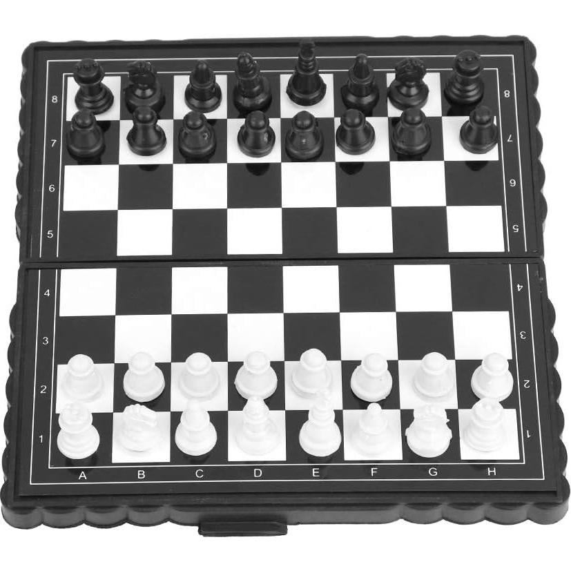 Juego de Ajedrez Magnético Portátil SJLERST 133x127mm
