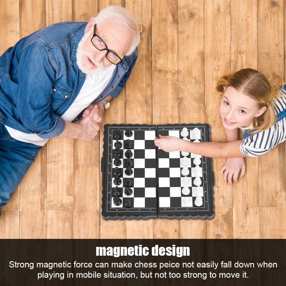 Juego de Ajedrez Magnético Portátil SJLERST 133x127mm