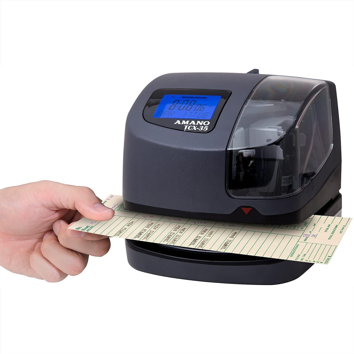 Reloj de Tiempo Electrónico AMANO TCX-35 Digital Gris