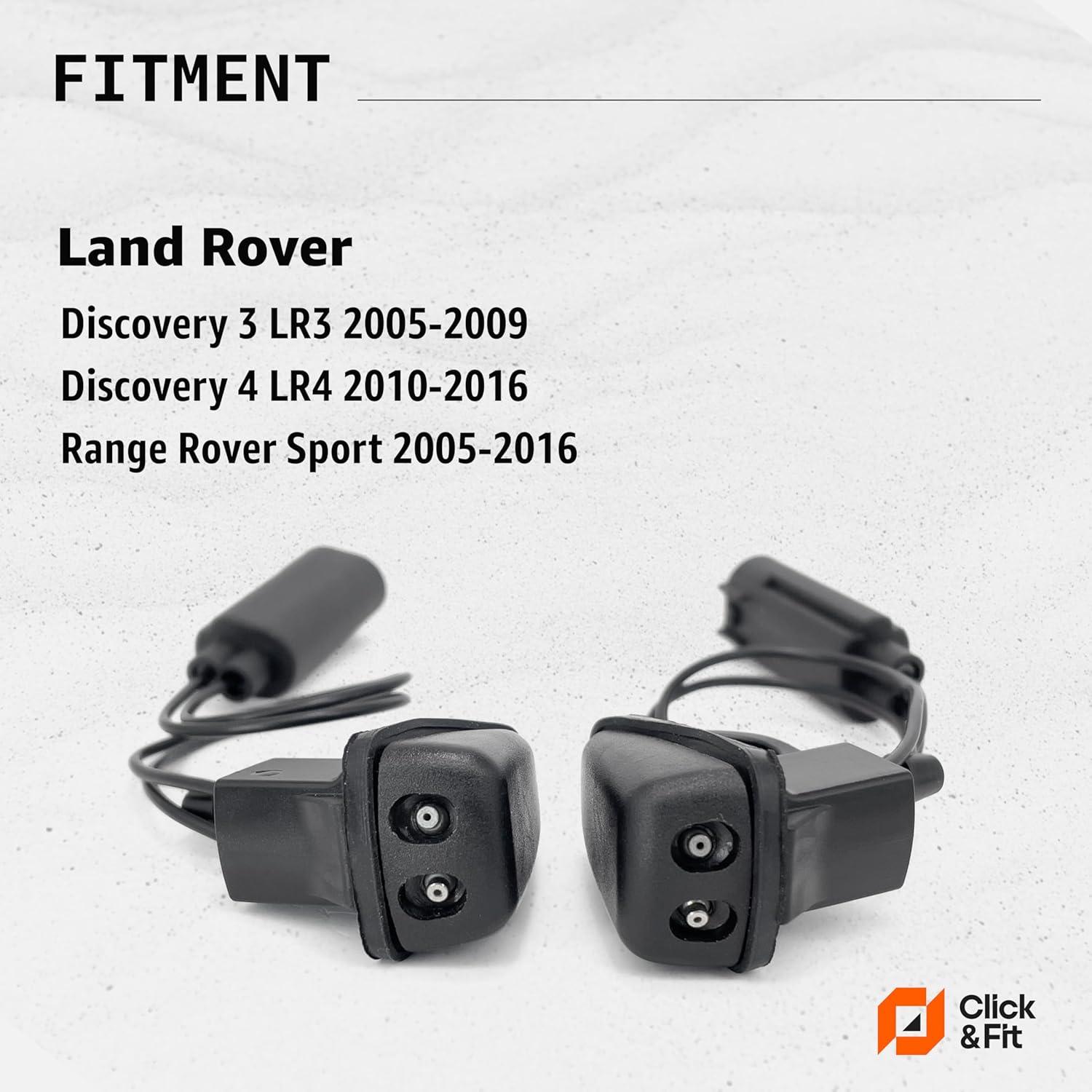 Boquillas de Lavaparabrisas Calentadas Click&Fit para Land Rover