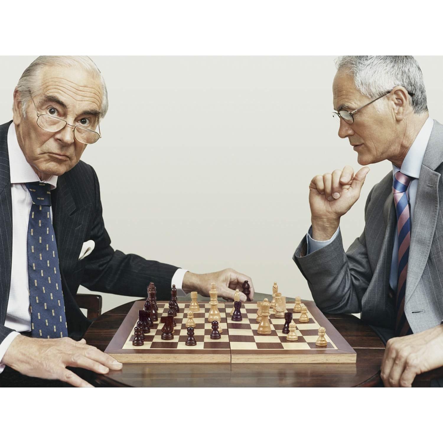 Juego de Ajedrez AMEROUS Magnético Plegable 39.6x39.6cm