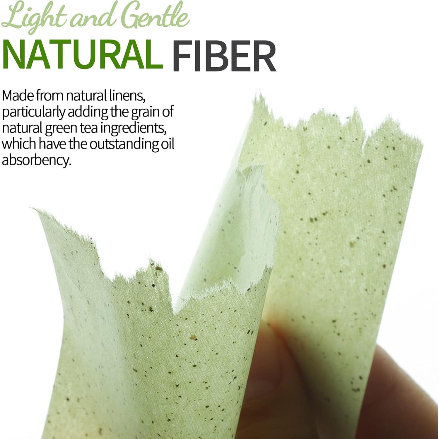 Hojas Absorbentes de Aceite FANDAMEI - 200 Unidades para Piel Grasa