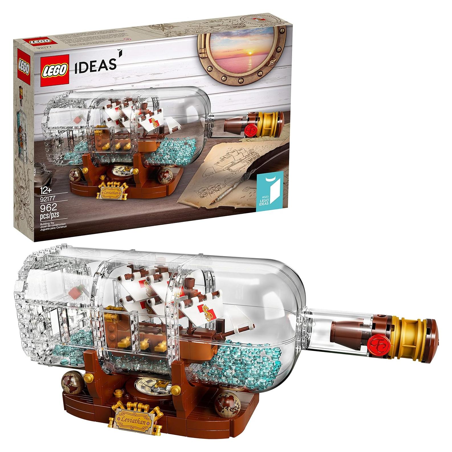LEGO Ideas Barco en una Botella 92177 - 962 Piezas