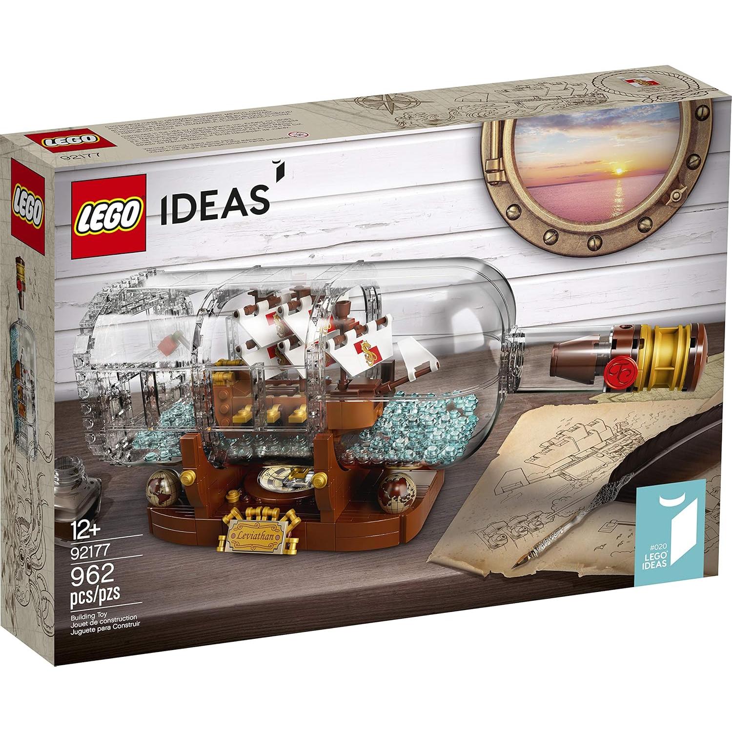 LEGO Ideas Barco en una Botella 92177 - 962 Piezas