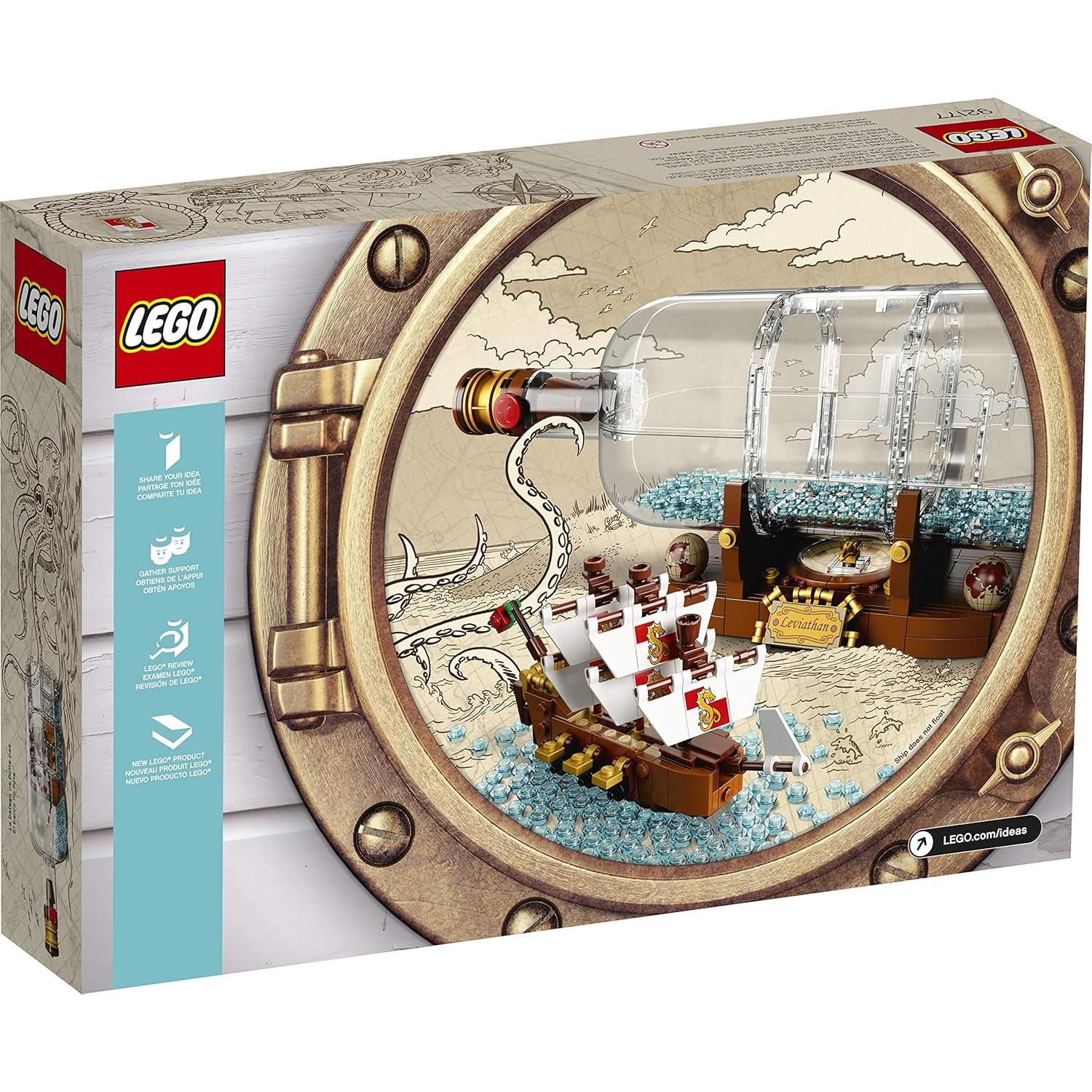 LEGO Ideas Barco en una Botella 92177 - 962 Piezas