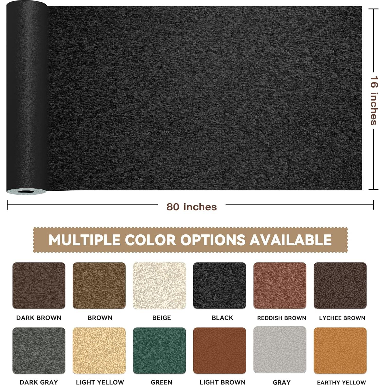 Cinta de Reparación de Cuero TIANLDD 40.64x203.2cm Autoadhesiva