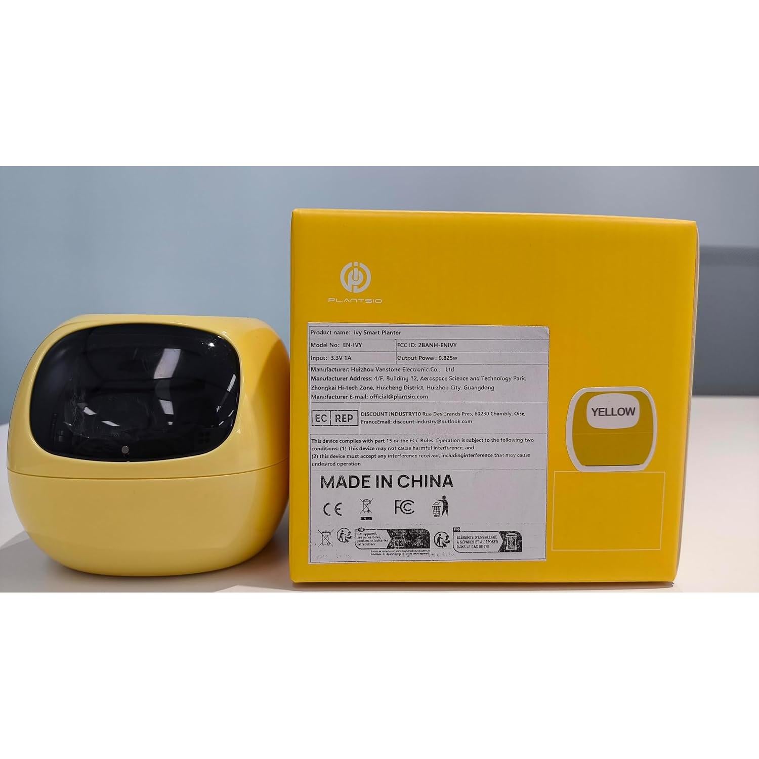 Maceta Inteligente PLANTSIO Ivy con Riego Automático Blanco