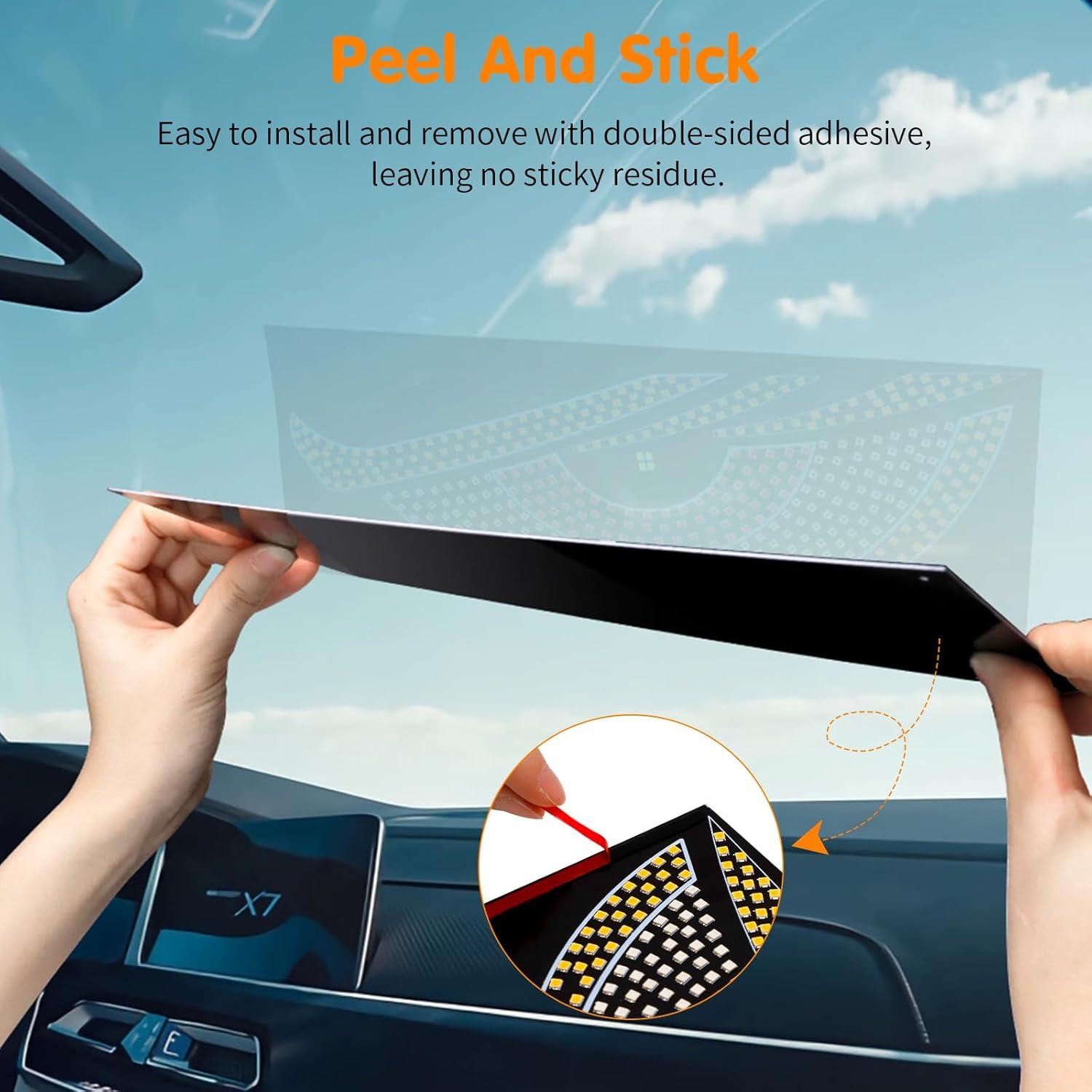 Luz LED Ojos del Diablo 1797 para Autos y Camiones 30x12cm