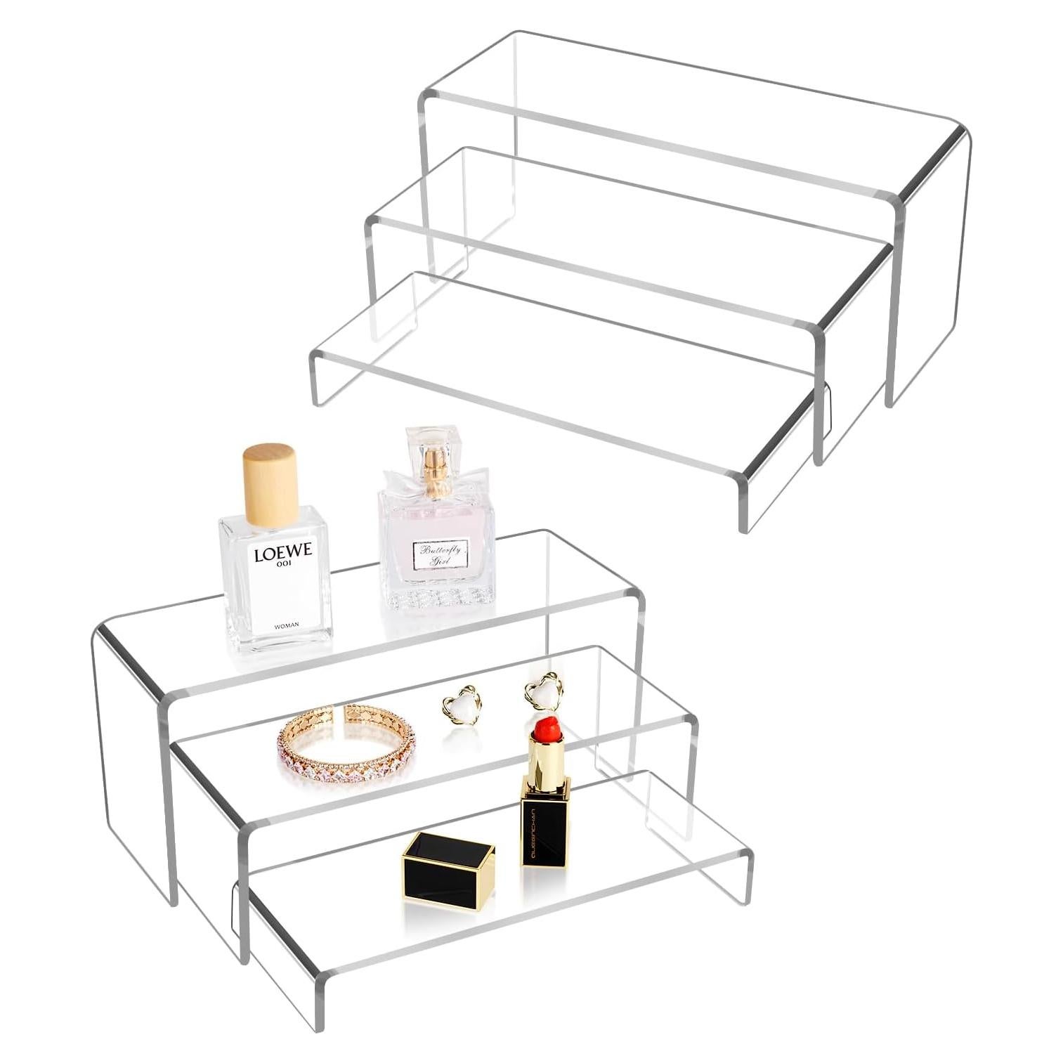 Soportes de Exhibición Acrílicos Jolboldy 6pcs Transparente