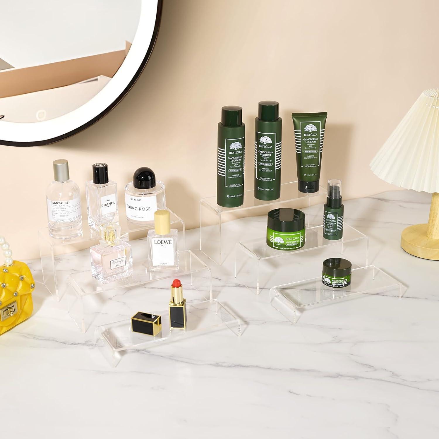 Soportes de Exhibición Acrílicos Jolboldy 6pcs Transparente