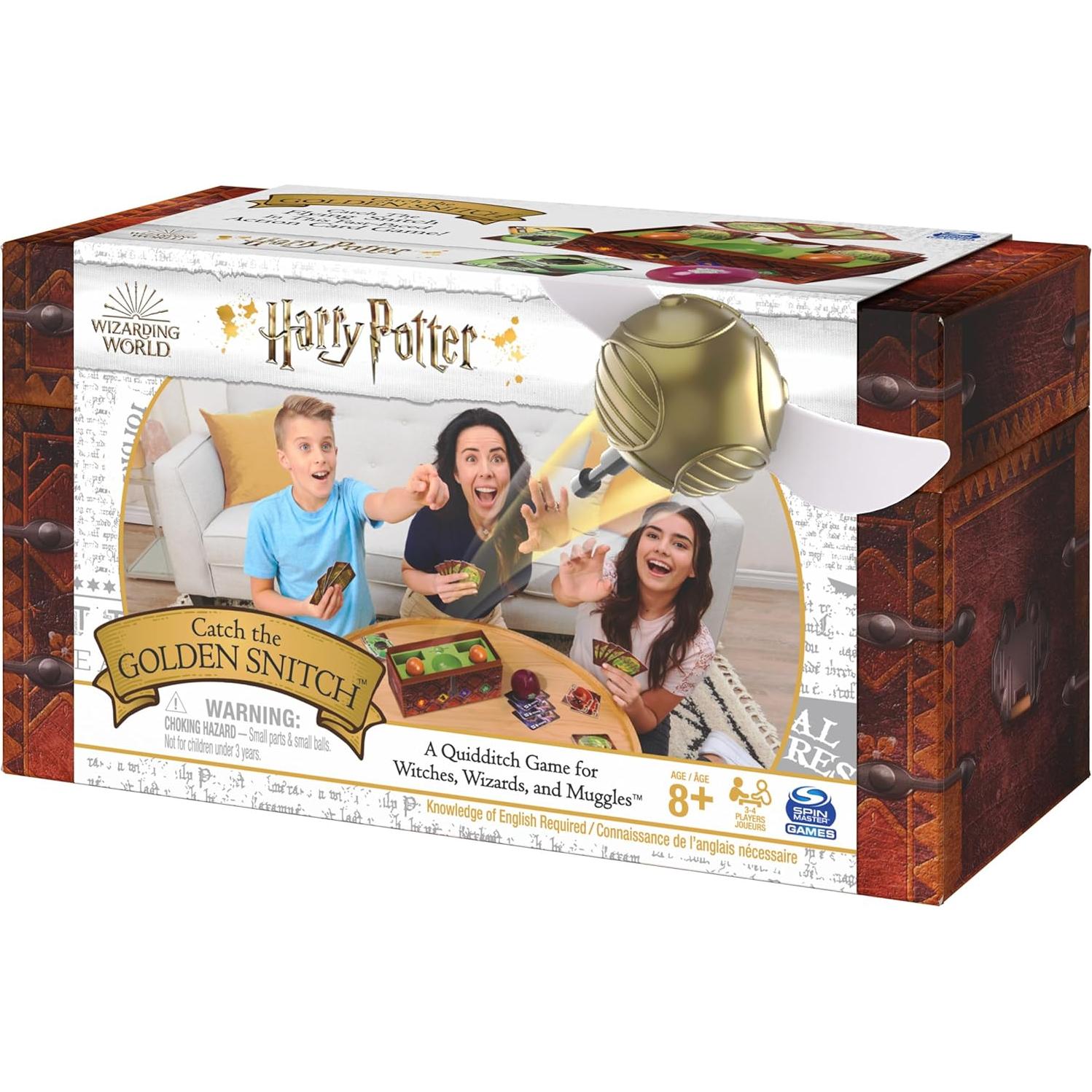 Juego de Mesa Harry Potter Atrapa la Snitch Dorada 8+