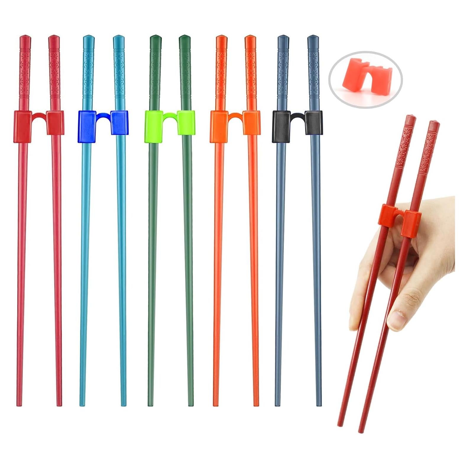 Juego de 5 Pares de Palillos con Ayudantes AP ARTSPER - Flor de Cerezo