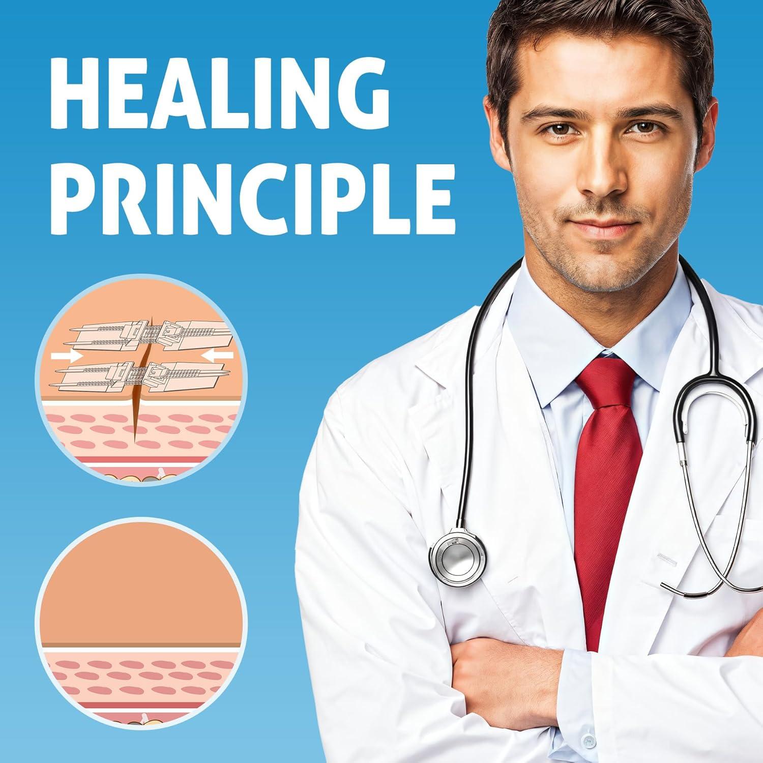 Kit de Cierre de Heridas Sin Suturas SEABIRD - 2 Piezas