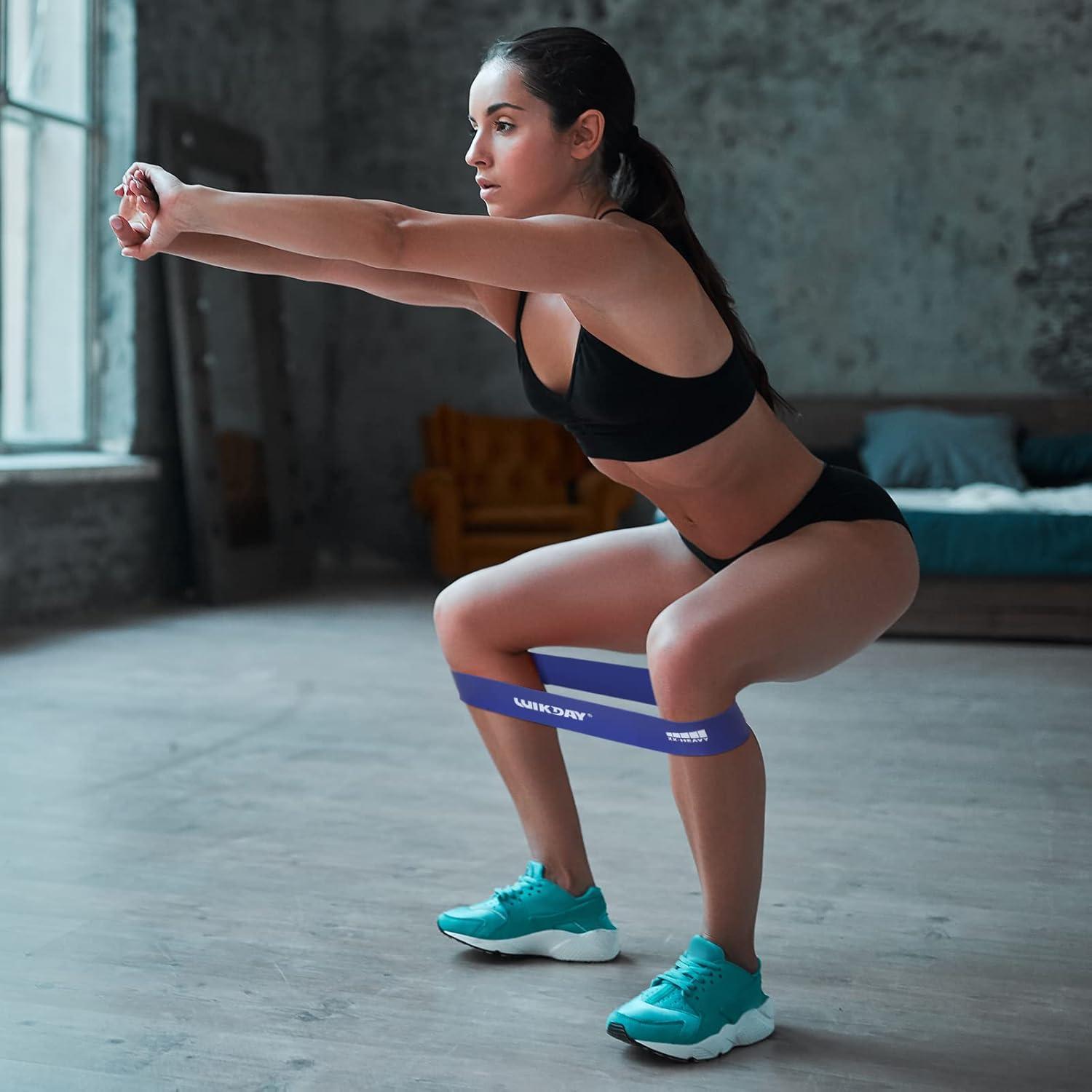 Bandas de Resistencia WIKDAY - Set de 5 Niveles para Ejercicio