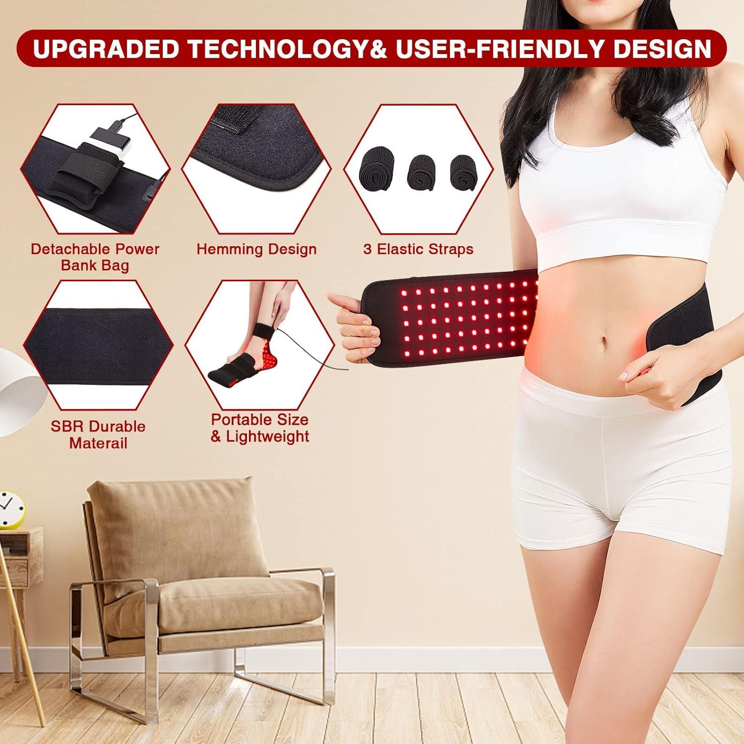 Terapia de Luz Roja LED CAMECO para Pies y Cuerpo 640nm 660nm