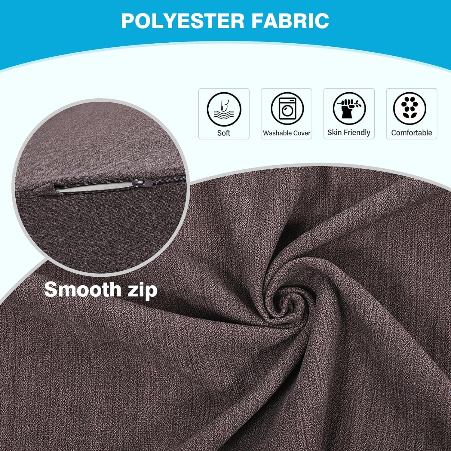 Almohada de Soporte Lumbar TANYOO con Espuma de Memoria 50.8x12.7 cm