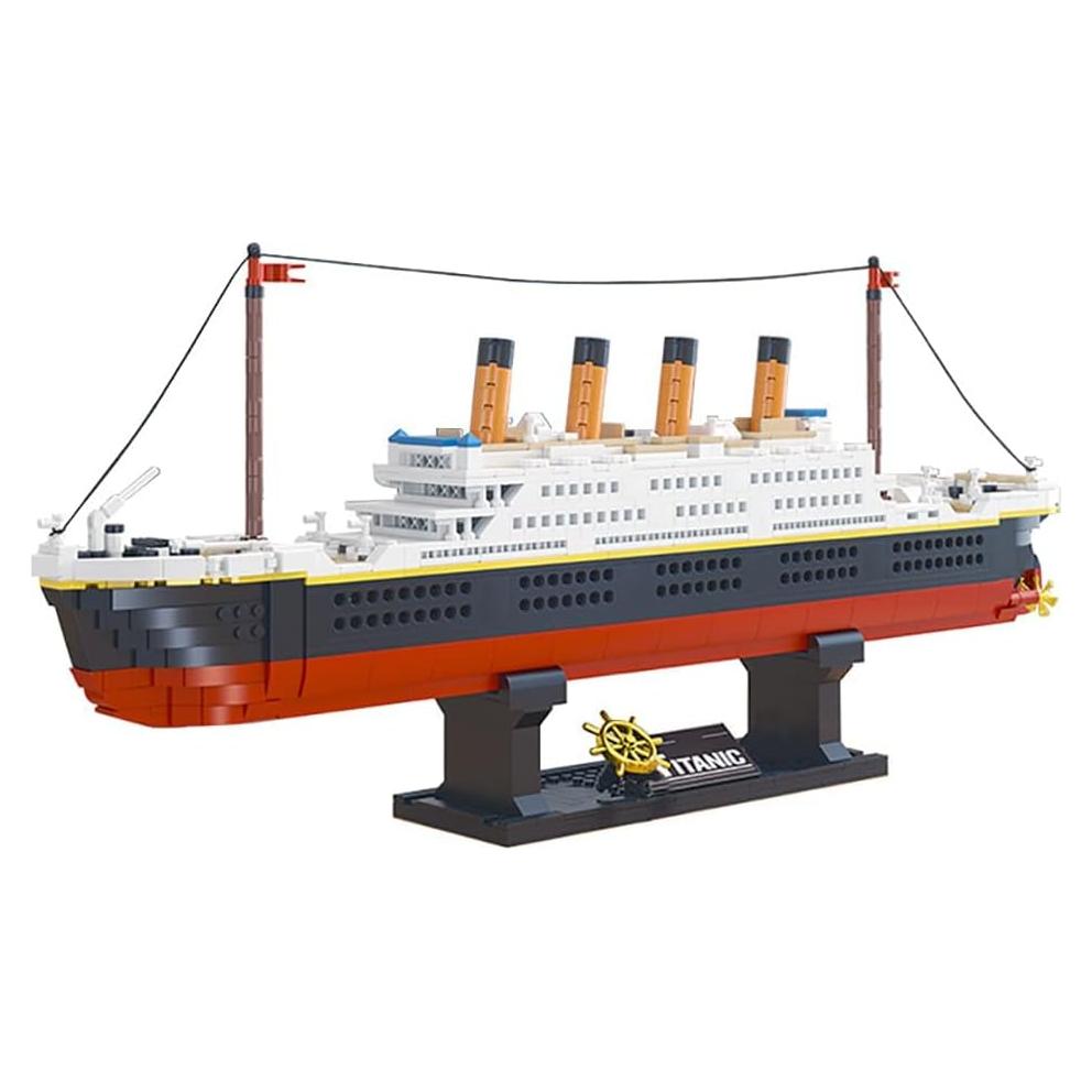 Set de Construcción Titanic dOvOb - 1288 Mini Bloques